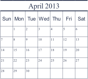 Calendar